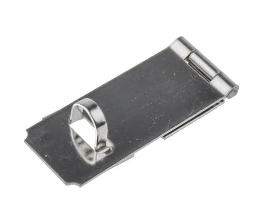 63-7541-81　RS PRO Stainless Steel Stainless Steel Hasp & Staple, 114 x 36mm　434-9602
