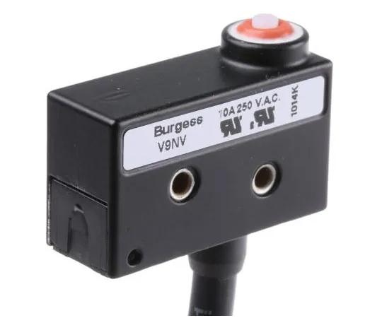 63-7498-37　SP-NO/NC Pin Plunger Microswitch, 10 A @ 250 V ac　43606