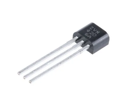 63-7362-07　ZVN4206A N-Channel MOSFET, 600 mA, 60 V, 3-Pin E-Line Diodes Inc　ZVN4206A