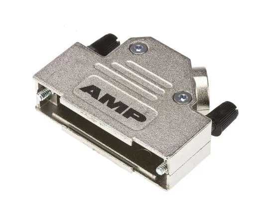 63-7548-48　TE Connectivity ADK Series Series Zinc Angled D-sub Connector Backshell, 25 Way, Strain Relief　5-1478763-3