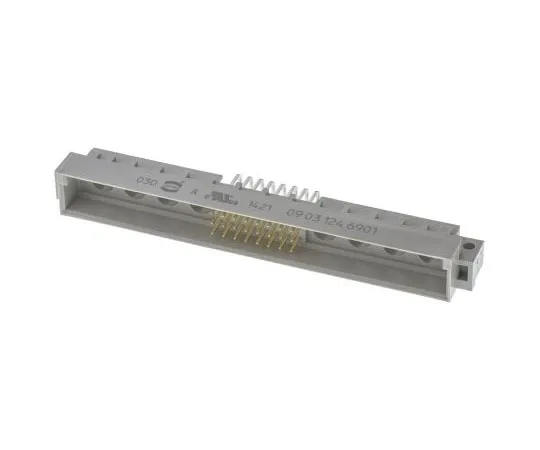 63-7360-29　Harting 24 + 8 Way 2.54mm Pitch, Type M Class C2, Right Angle DIN 41612 Connector, Plug　9031246901