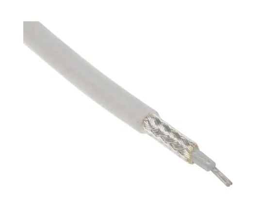 63-7366-35　Belden White Unterminated to Unterminated RG178B/U Coaxial Cable, 50 Ω 1.8mm OD, 83265　83265 009100