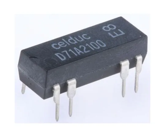 63-7407-57　SPNO Reed Relay, 0.5 A, 5V dc　D71A2100