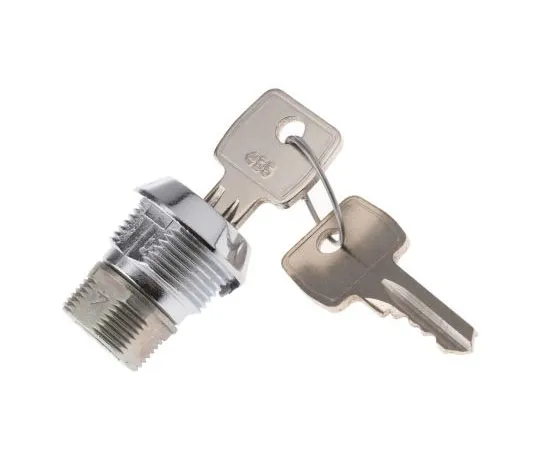 63-7490-06　Euro-Locks a Lowe & Fletcher group ******* Panel to Tongue Depth 13mm Zamak Chrome Plated Camlock, Key to unlock　F5E-03-2 (455E)