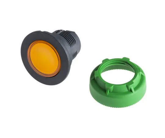 63-7390-08　Schneider Electric Harmony ZB5 Series, Orange Push Button Head, Spring Return, 30mm Cutout　ZB5FW353