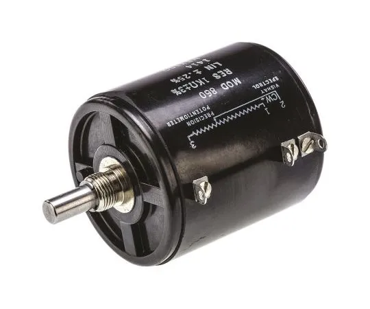 63-7473-30　Vishay 1 Gang 10 Turn Rotary Wirewound Potentiometer with a 6.35 mm Dia. Shaft, 1kΩ, ±1%, 8W, Linear 860B1102　860B1102