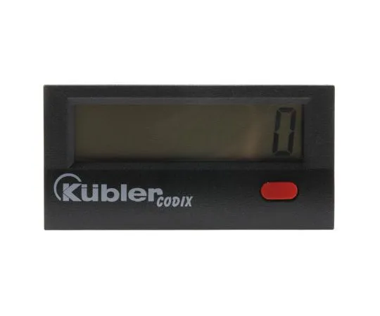 63-7542-42　Kubler 8 Digit, LCD, Digital Counter, 6kHz, 4 → 30 V dc　6.133.012.861