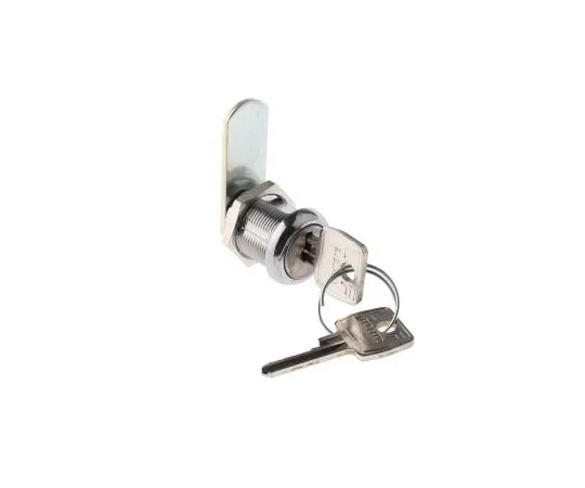 63-7417-31　Euro-Locks a Lowe & Fletcher group ******* Panel to Tongue Depth 20mm Nickel, Stainless Steel Chrome Plated Camlock,　1336012