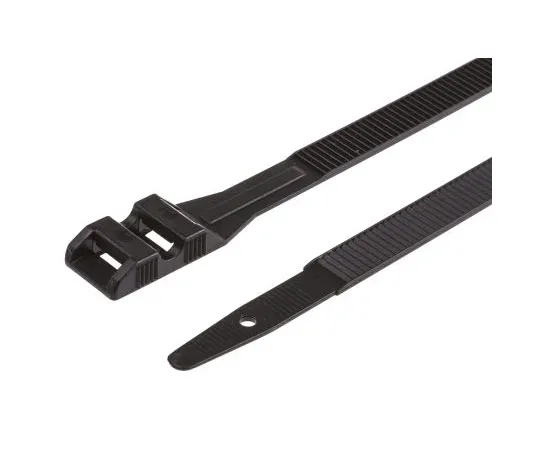 63-7384-21　SES Sterling, SM Series Black PA 12 Cable Tie, 355mm x 9 mm　01890135010