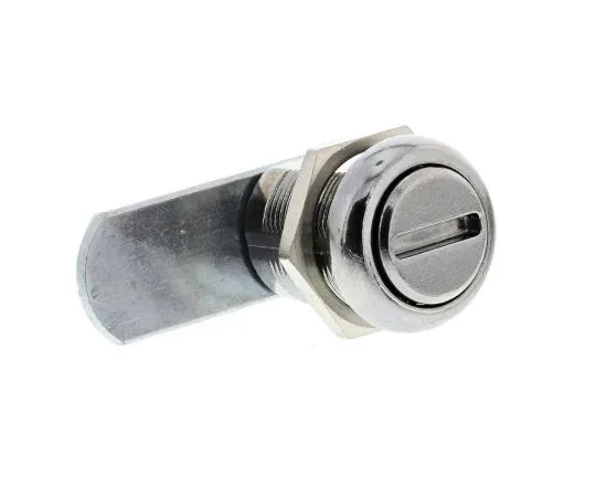 63-7501-39　Euro-Locks a Lowe & Fletcher group ******* Panel to Tongue Depth 20mm Stainless Steel Chrome Plated Camlock, Round Head　4412012