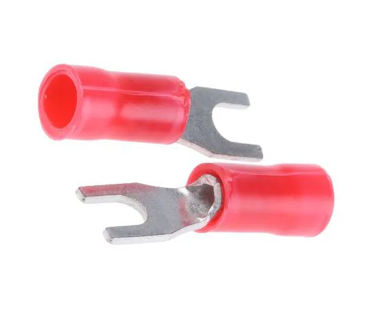 63-7462-10　TE Connectivity PLASTI-GRIP Series Crimp Spade Connector, 0.25mm² to 1.6mm², 22AWG to 16AWG, 3mm Stud Size　165004
