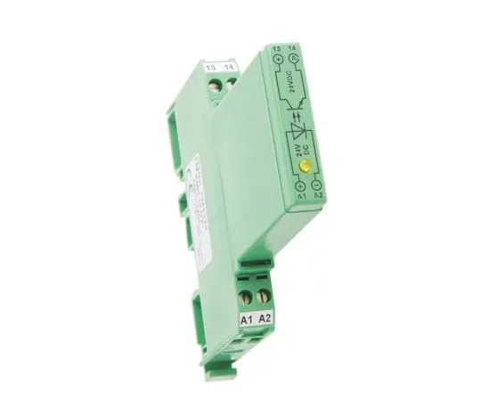 63-7483-69　Phoenix Contact Optocoupler, Max. Forward 24 V, Max. Input 4.4 mA, 75mm Length, DIN Rail Mounting Style　2944229