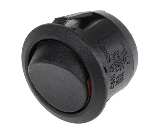 63-7379-46　C & K Single Pole Single Throw (SPST), On-None-Off Rocker Switch　CR102J25S215QF