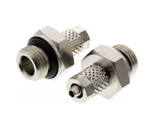 63-7478-47　RS PRO Pneumatic Straight Threaded-to-Tube Adapter, G 1/8 Male, Push In 4 mm　299-3796