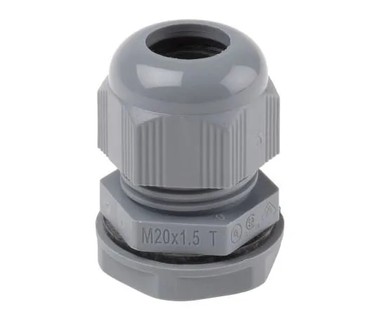 63-7397-07　Alpha Wire FIT M20 Cable Gland With Locknut, Chloroprene Rubber (O-Ring/Seal), Polyamide, IP66, IP68　PMC20 SL080