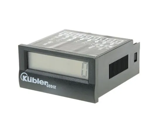 63-7540-61　Kubler 8 Digit, LCD, Digital Counter, 12kHz, 4 → 30 V dc　6.136.012.851