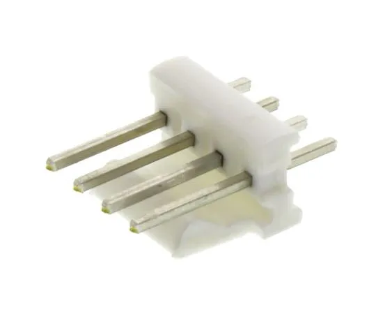 63-7365-69　TE Connectivity MTA-100, 4 Way, 1 Row, Straight PCB Header　640456-4