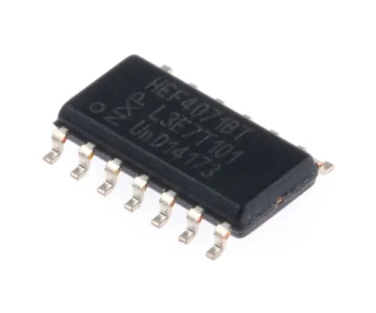 63-7503-19　Nexperia HEF4071BT,652, Quad 2-Input OR Logic Gate, 14-Pin SOIC　HEF4071BT,652
