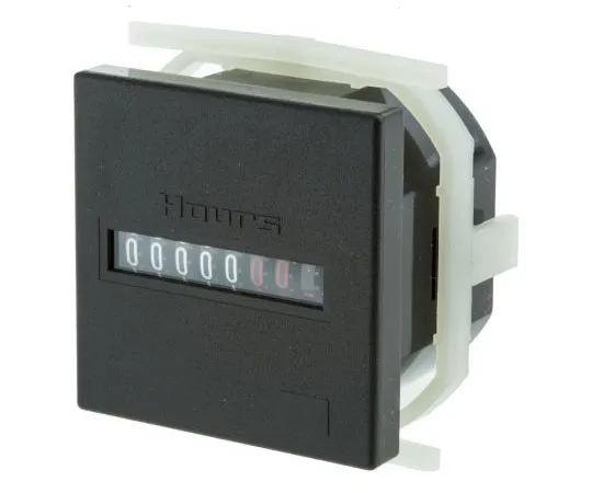 63-7476-51　Kubler Hour Counter, 7 digits, Screw Connection, 187 → 264 V ac　3.220.401.075