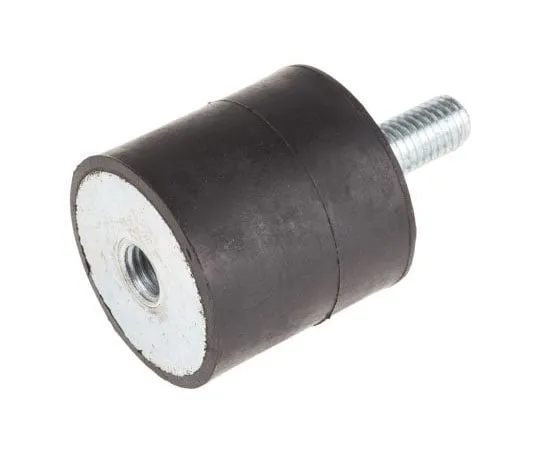 63-7392-48　RS PRO 40mm Shock Mount M10 40mm Diameter 102.85kg Compression Load, Male to Female Natural Rubber　171-2607