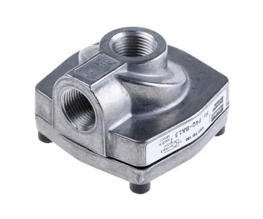 63-7520-26　Parker Quick Exhaust Valve, 3/8 in G 3/8 Female　P4Q-BA13