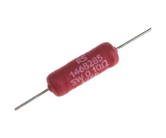 63-7376-54　RS PRO 100mΩ 5W Through Hole Fixed Resistor ±5% ±90ppm/°C　146-8285