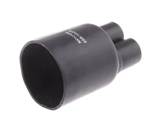 63-7430-38　TE Connectivity Multi-Legged Boot Black, Modified Polyolefin Adhesive Lined, 40.64mm　SSB-1202FR