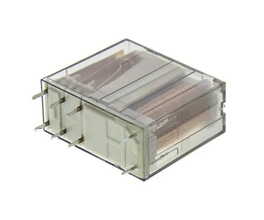 63-7452-06　TE Connectivity DPDT Non-Latching Relay PCB Mount, 12V dc Coil, 8A　RP421012