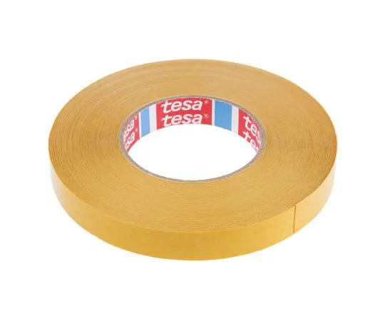 63-7464-50　Tesa Tesa 4970 White Double Sided Plastic Tape, 19mm x 50m　4970-19MM-WHT