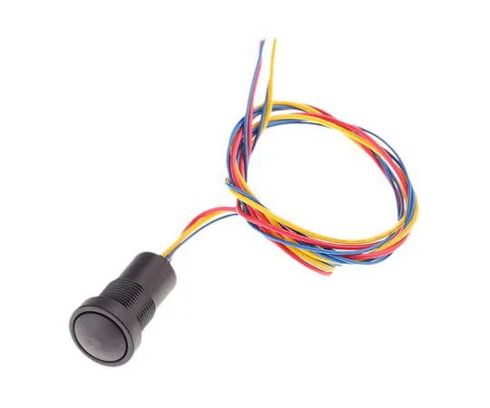 63-7436-44　ITW Single Pole Double Throw (SPDT) Momentary Red LED Push Button Switch, 16 (Dia.)mm, Panel Mount　49-59311R