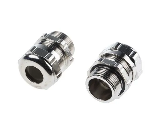 63-7457-58　RS PRO M25 Cable Gland, Nickel Plated Brass, IP68　264-7364