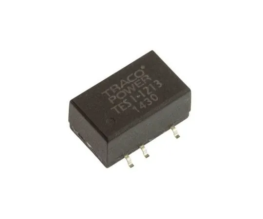 63-7357-66　TRACOPOWER TES 1 1W Isolated DC-DC Converter Surface Mount, Voltage in 10.8 → 13.2 V dc, Voltage out 15V dc　TES 1-1213