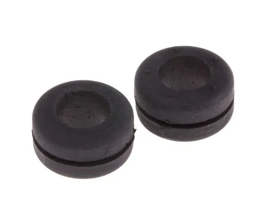 63-7366-27　RS PRO Black Polychloroprene 11mm Round Cable Grommet for Maximum of 8mm Cable Dia.　136-6064
