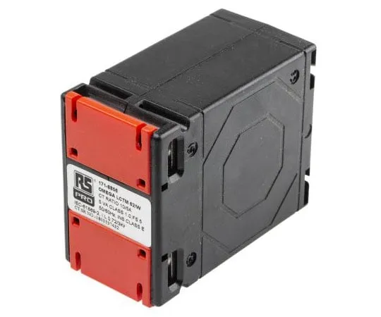 63-7394-51　RS PRO Clip Fit Circuit Transformer, , 62 x 40mm diameter , 10A Input, 5 A Output, 10:5　171-8856