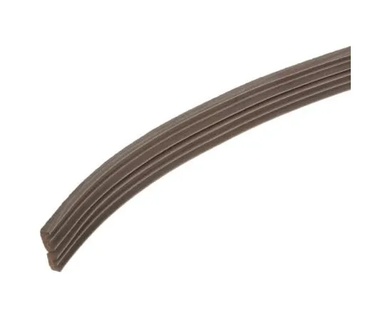 63-7546-54　Stormguard EPDM Rubber Brown Draught Excluder, 10m x 9mm x 4mm　05RS033010MB