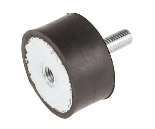 63-7392-47　RS PRO 20mm Shock Mount M8 40mm Diameter 134.86kg Compression Load, Male to Female Natural Rubber　171-2606