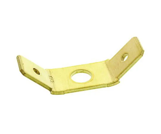 63-7383-97　TE Connectivity FASTON .250 Series , 45° Mount Angle Stud Mount Tab Terminal, 6.35 x 0.81mm　142241-1