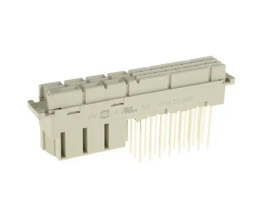 63-7360-34　Harting 60 + 4 Way 5.08 mm, 10.16 mm Pitch, Type MH Class C2, 2/3 Row, Straight DIN 41612 Connector, Socket　9062316821
