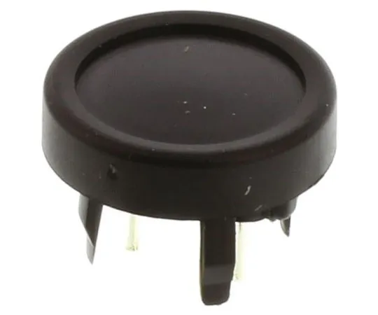 63-7480-09　Single Pole Single Throw (SPST) Black Membrane Keyboard Switch, 125 mA @ 48 V dc　1241.1104.7097