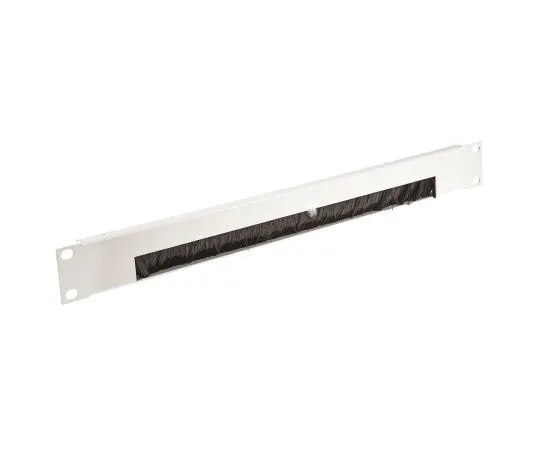 63-7443-65　19-inch Cable Panel, 1U, Grey, Steel　243-1850