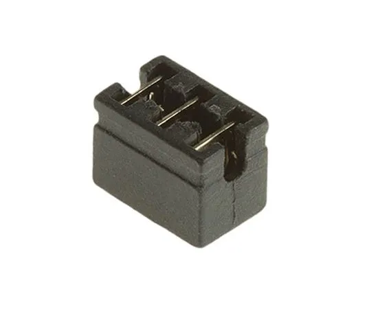 63-7449-40　RS Pro Shorting Link Female Straight Black Open Top 3 Way 1 Row 2.54mm Pitch　251-8581
