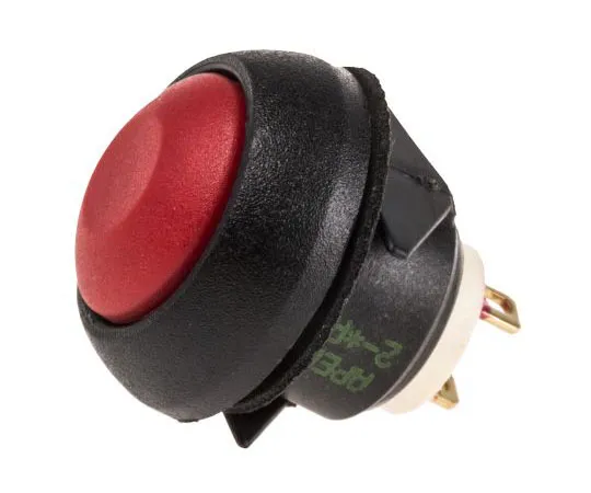 63-7512-20　APEM Single Pole Single Throw (SPST) Momentary Miniature Push Button Switch, IP67, 13.6 (Dia.)mm, Panel Mount, 32V ac　IBR3SAD6