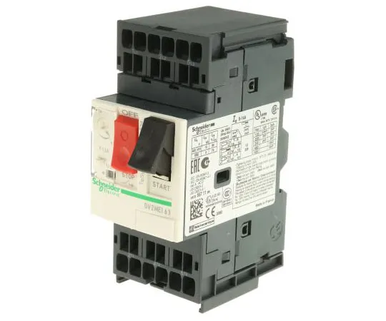 63-7531-93　Schneider Electric TeSys 500 V Motor Protection Circuit Breaker, 3P Channels, 9 → 14 A, 6 kA　GV2ME163
