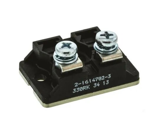 63-7434-16　TE Connectivity BDS100 Series Screw Termination Thick Film Panel Mount Resistor, 330Ω ±10% 100W　BDS2A100330RK