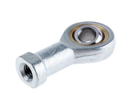 63-7520-05　Parker M6 Female Galvanized Steel Rod End, 6mm Bore Size, 43.2mm Long , M6 Thread Size, Metric Thread Standard Female　P1A-4DRS