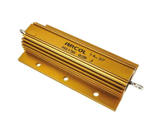 63-7483-96　Arcol HS150 Series Aluminium Ho***d Axial Wire Wound Panel Mount Resistor, 82Ω ±5% 150W　HS150 82R J