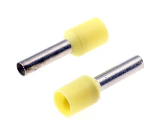 63-7450-74　Schneider Electric DZ5CE Series Insulated Crimp Bootlace Ferrule, 8.2mm Pin Length, 2.3mm Pin Diameter, 2mm² Wire Size,　DZ5CE020