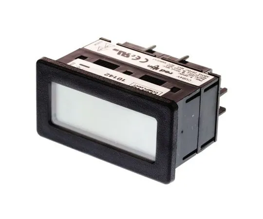 63-7519-37　Red Lion CUB4V000 , LCD Digital Voltmeter, 33mm x 68mm　CUB4V000
