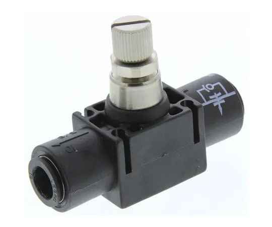 63-7482-76　Legris 7770 Series In-line Regulator, 10mm Tube Inlet Port x 10mm Tube Outlet Port　7770 10 00