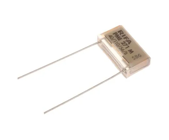 63-7485-10　KEMET Paper Capacitor 10nF 275V ac ±20% Tolerance PME271M Through Hole +110°C　PME271M510MR30